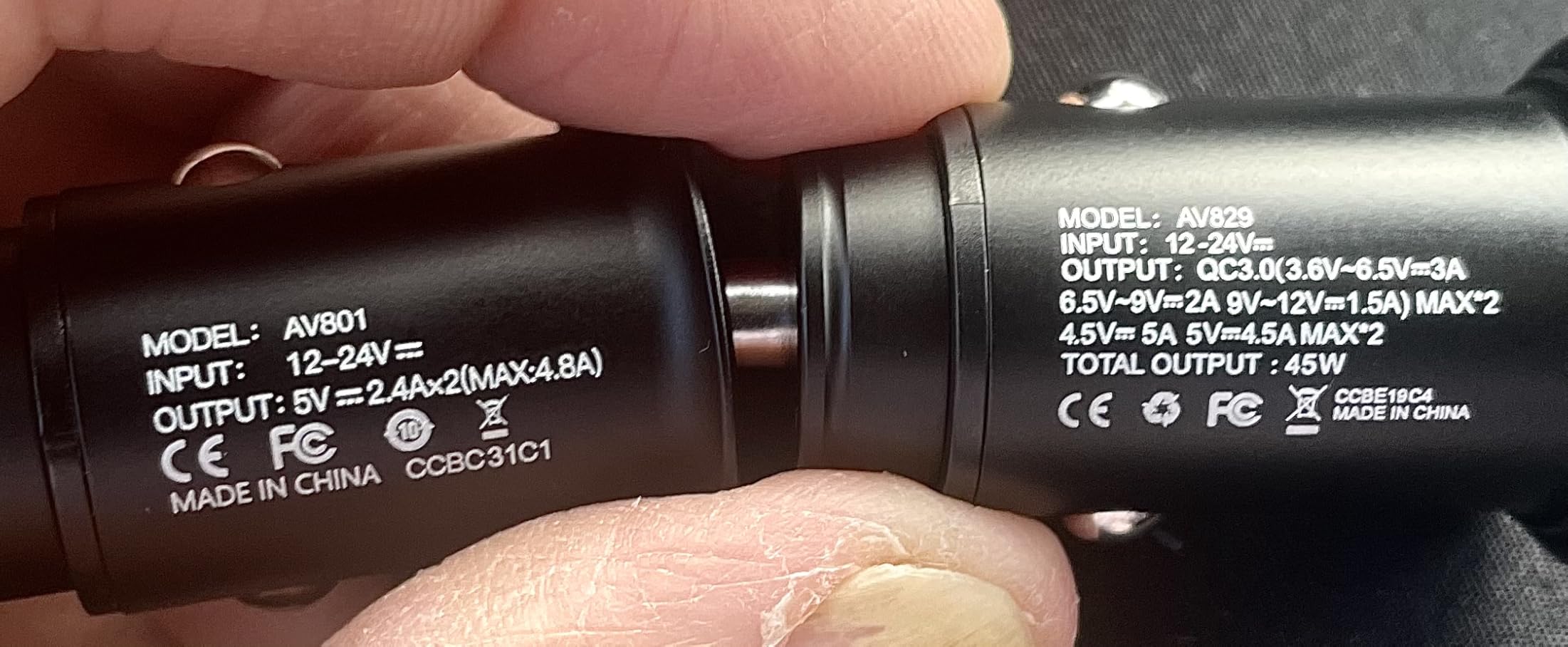 Super Fast Car Charger USB Car Charger Adapter 45W All Metal Lighter AINOPE Android USB Quick Charge for iPhone 17 Pro Max 16e 16 15 14 13 12 11pro x 8 Samsung S25 S24 S23 S22 Car Charger - Customer Photo 2