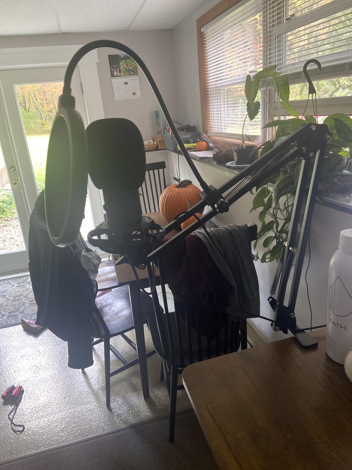 FIFINE Studio Condenser USB Microphone Computer PC Microphone Kit with Adjustable Boom Arm Stand Shock Mount for Instruments Voice Overs Recording Podcasting YouTube Vocal Gaming Streaming-T669 - Customer Photo 1