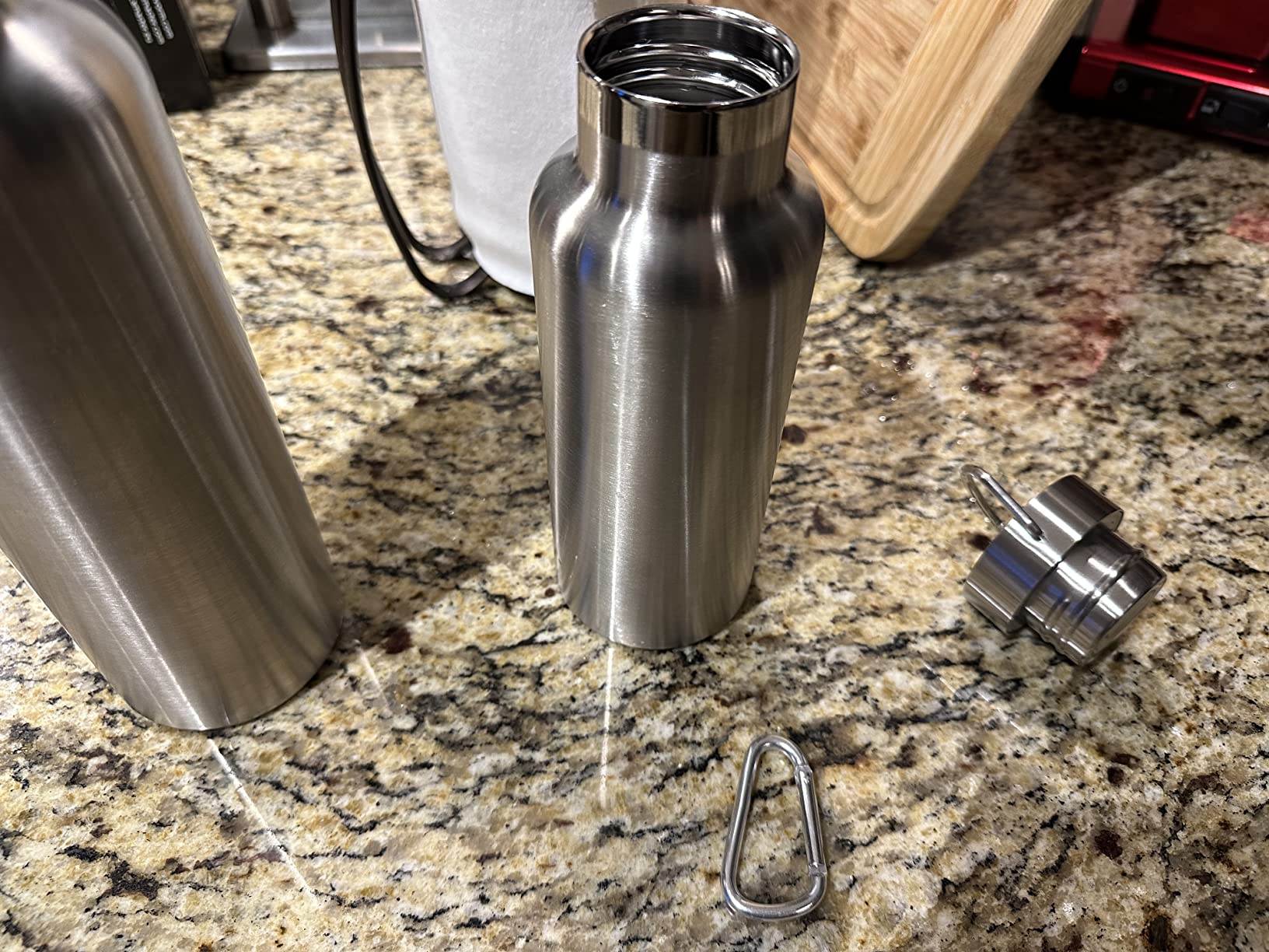 Triple Tree 26OZ Vacuum Insulated Stainless Steel Water Bottle, Double Wall Wide Mouth Lids Keeps beverage Hot or Cold Sweat Proof - Customer Photo 2