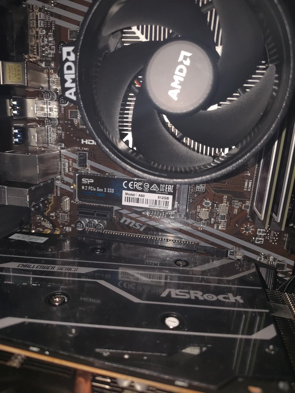 Silicon Power 512GB NVMe M.2 PCIe Gen3x4 2280 SSD (SP512GBP34A60M28) - Customer Photo 1