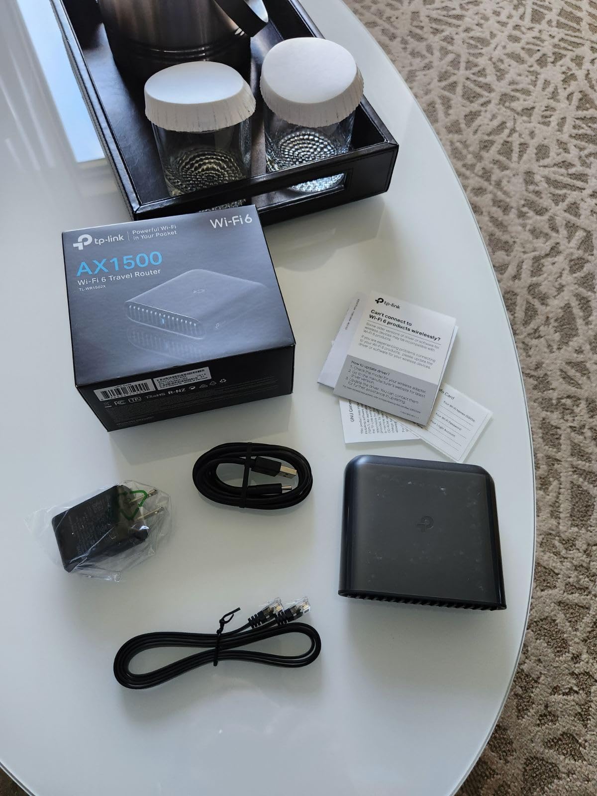 TP-Link Smart WiFi 6 Router (Archer AX10) – 4 Gigabit LAN Ports, Dual Band 802.11AX Router, Beamforming, OFDMA, MU-MIMO, Parental Controls, Dual-Core 900MHz Processor, Works with Alexa Customer Review TP-Link Smart WiFi 6 Router (Archer AX10) – 4 Gigabit LAN Ports, Dual Band 802.11AX Router, Beamforming, OFDMA, MU-MIMO, Parental Controls, Dual-Core 900MHz Processor, Works with Alexa - Customer Photo 2