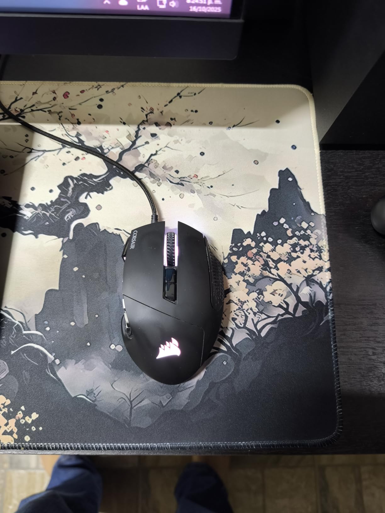 Corsair Scimitar RGB Elite Wired MOBA/MMO Gaming Mouse – 18,000 DPI – 17 Programmable Buttons – iCUE Compatible – PC, Mac, PS5, PS4, Xbox – Black Customer Review Corsair Scimitar RGB Elite Wired MOBA/MMO Gaming Mouse – 18,000 DPI – 17 Programmable Buttons – iCUE Compatible – PC, Mac, PS5, PS4, Xbox – Black - Customer Photo 2