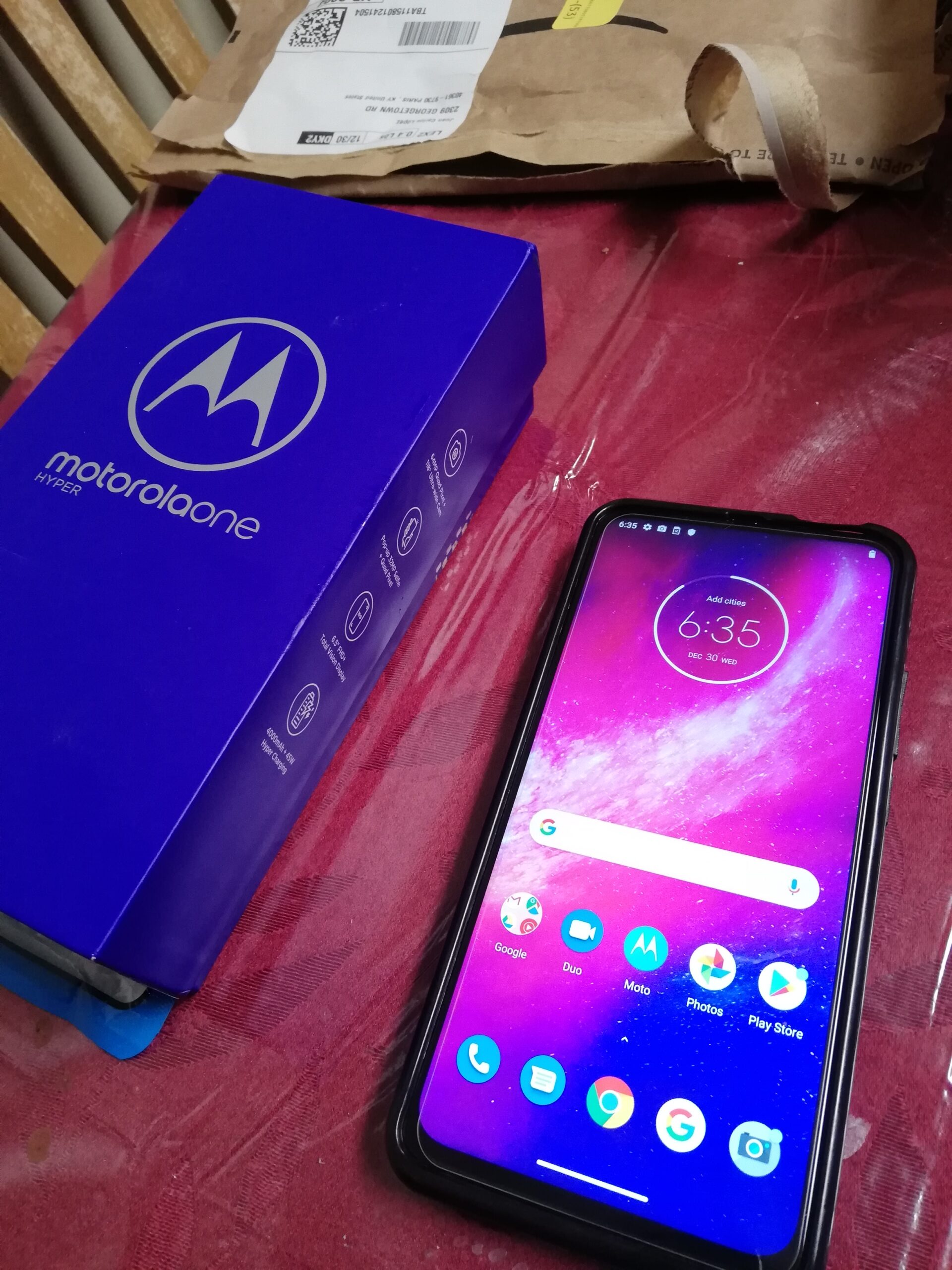 Motorola One Hyper XT2027-1 6.5