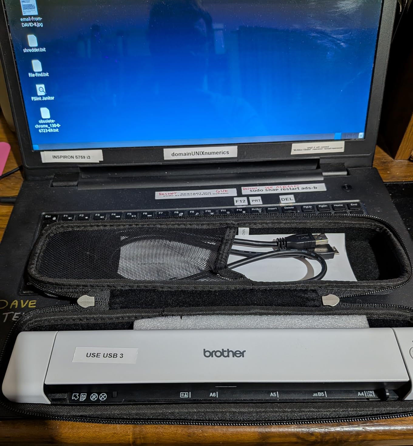 Brother DS-640 Compact Mobile Document Scanner - Customer Photo 1