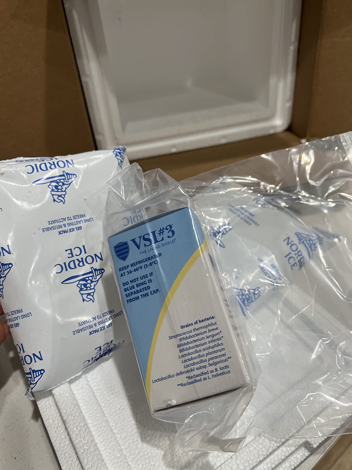 VSL #3® Probiotics for Digestive Health, IBS & UC Symptoms - 112.5B CFUs, High-Potency, Multi-Strain, Live, Refrigerated Probiotic, Medical Food for Gut Health Support in Men & Women, 120 Capsules Customer Review VSL #3® Probiotics for Digestive Health, IBS & UC Symptoms - 112.5B CFUs, High-Potency, Multi-Strain, Live, Refrigerated Probiotic, Medical Food for Gut Health Support in Men & Women, 120 Capsules - Customer Photo 2