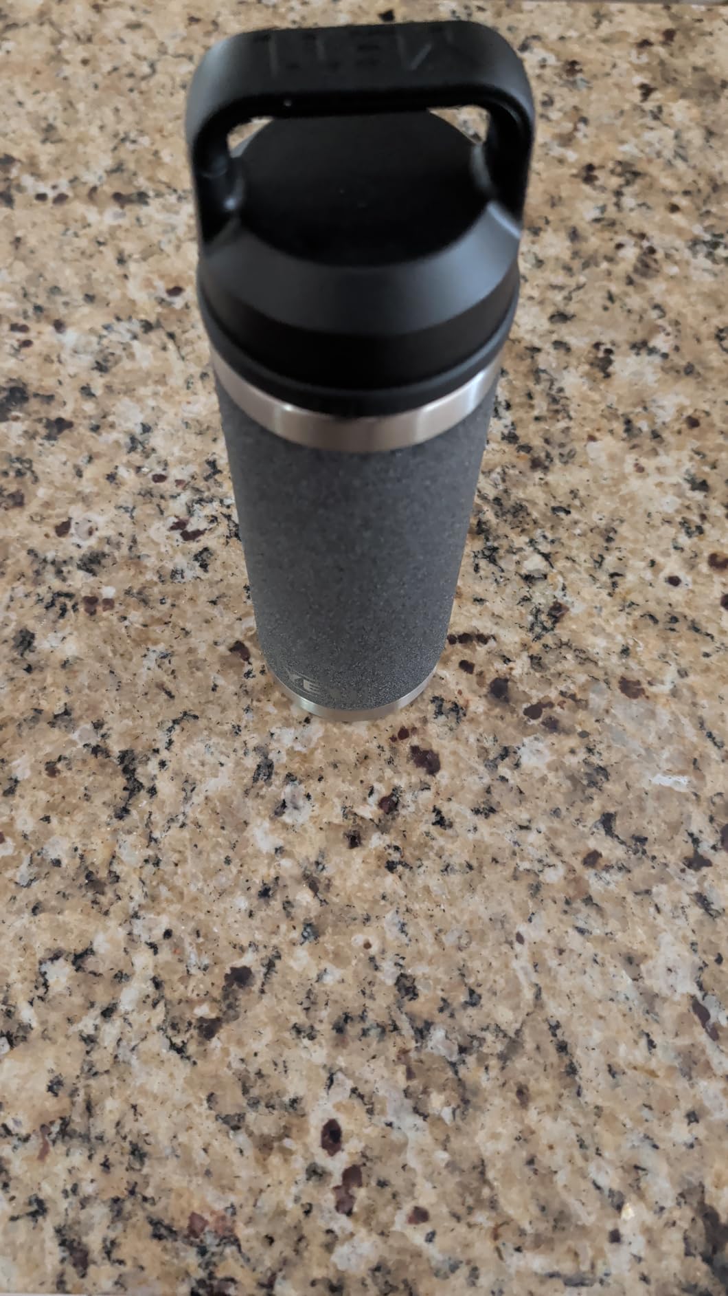 YETI Rambler 18 oz Bottle, Leakproof, Vacuum Insulated, Stainless Steel with Chug Cap, Stainless - Customer Photo 1