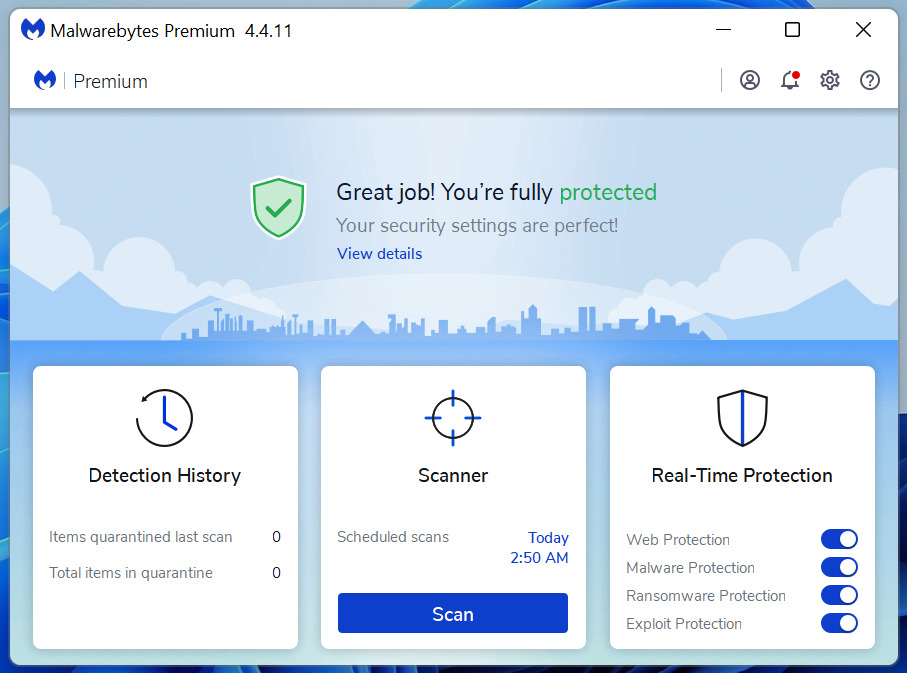 Malwarebytes Premium | Amazon Exclusive | 18 Months, 2 Devices | Windows, Mac OS, Android, Apple iOS, Chrome [Online Code] - Customer Photo 2