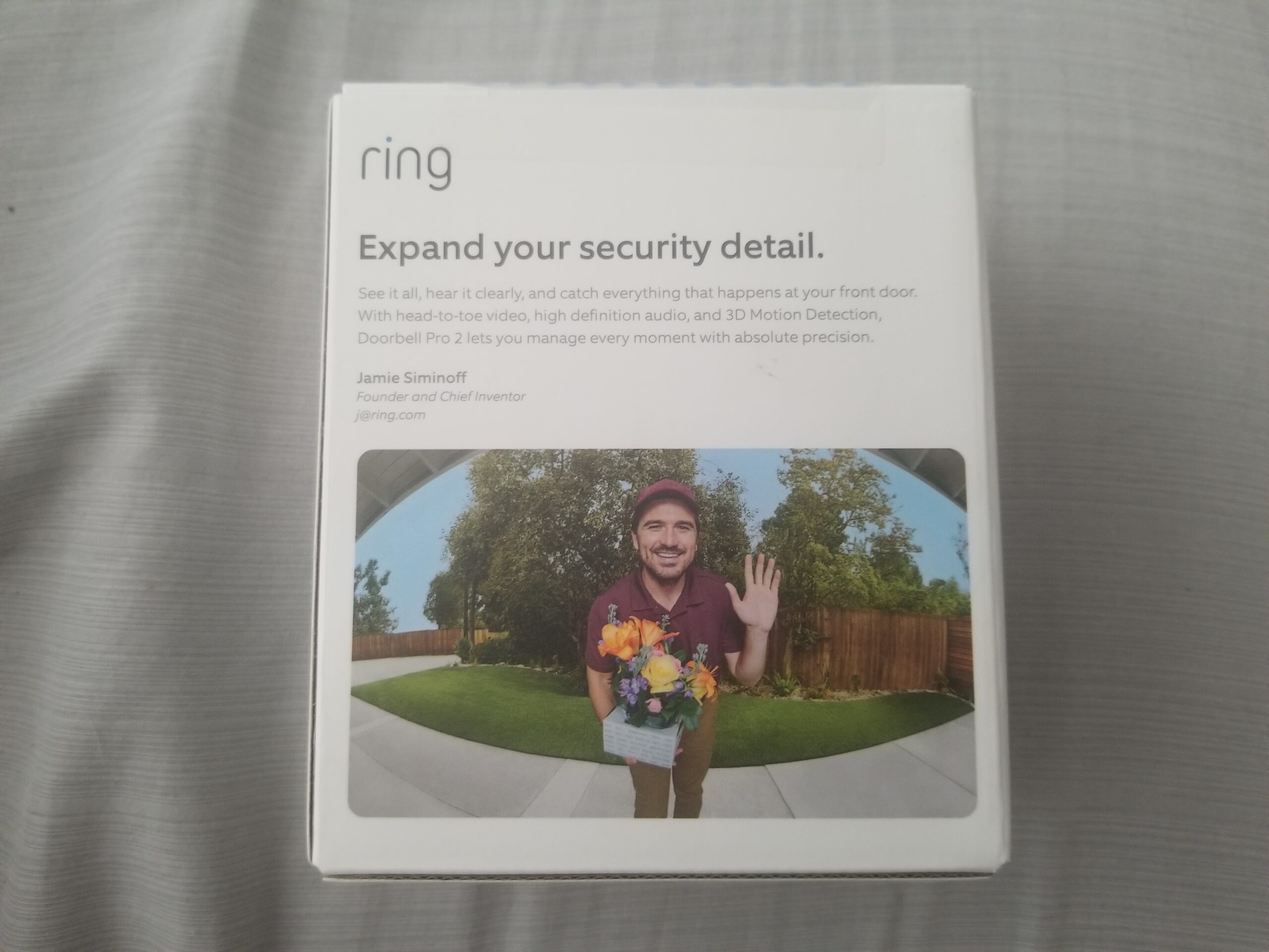 Ring Wired Doorbell Pro – Best-in-class with cutting-edge features (existing doorbell wiring required) Customer Review Ring Wired Doorbell Pro – Best-in-class with cutting-edge features (existing doorbell wiring required) - Customer Photo 1