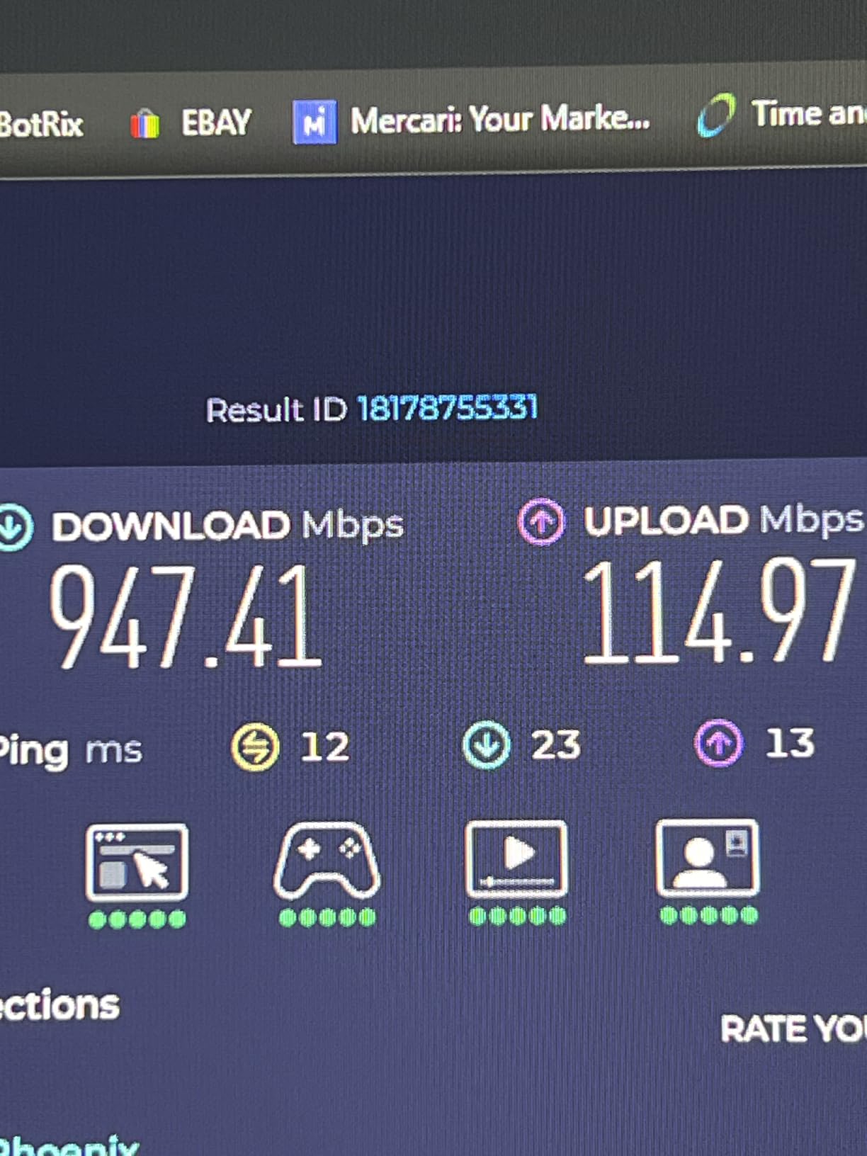 UGREEN Cat 8 Ethernet Cable 6FT, High Speed Braided 40Gbps 2000Mhz Network Cord Cat8 RJ45 Shielded Indoor Heavy Duty LAN Cables Compatible for Gaming PC PS5 Xbox Modem Router 6FT - Customer Photo 1