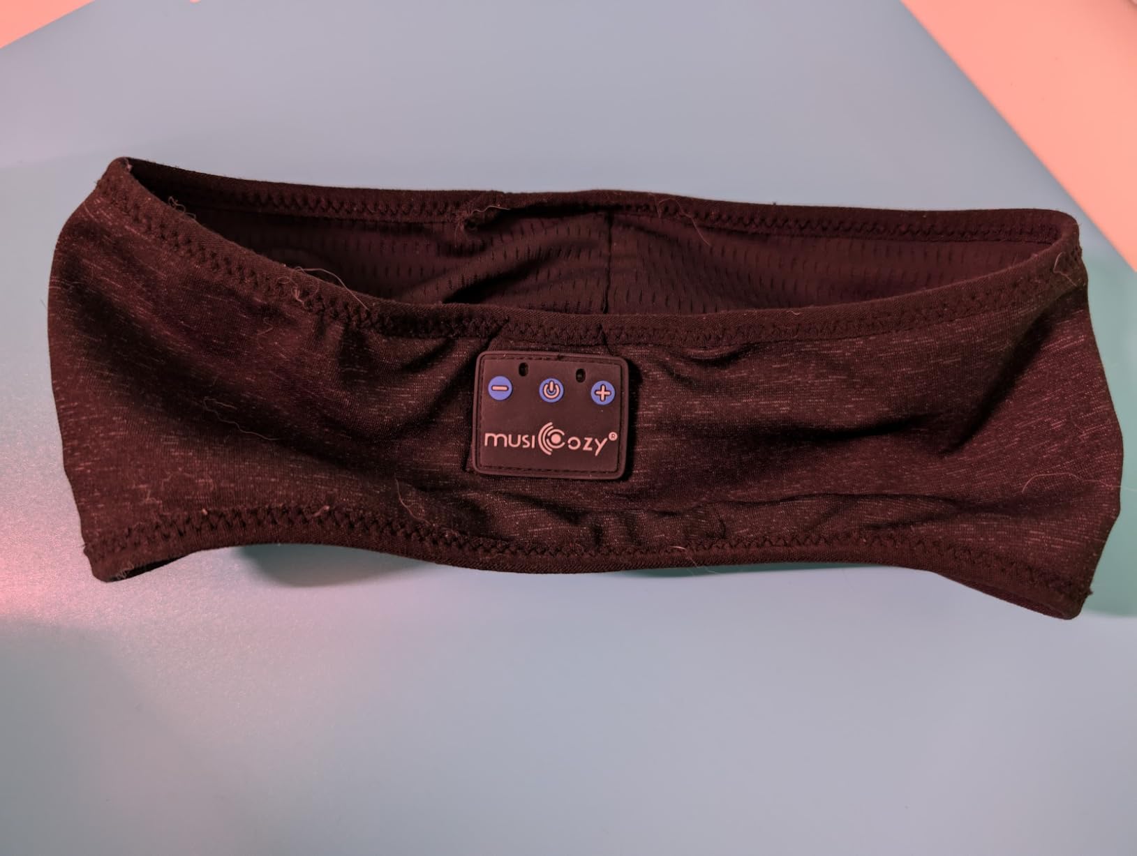 MUSICOZY Sleep Headphones Bluetooth 5.4 Headband, Wireless Earphones Music Sleep Earbuds Sleeping Eye Mask with HD Stereo Speakers for Workout Running Travel Yoga, Ideal Gifts for Women Men Customer Review MUSICOZY Sleep Headphones Bluetooth 5.4 Headband, Wireless Earphones Music Sleep Earbuds Sleeping Eye Mask with HD Stereo Speakers for Workout Running Travel Yoga, Ideal Gifts for Women Men - Customer Photo 3