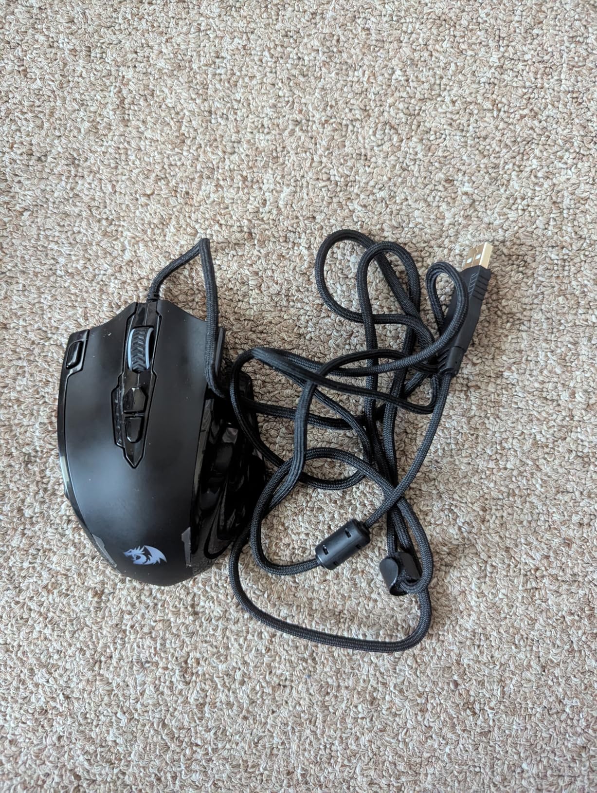 Redragon M913 Impact Elite Wireless Gaming Mouse, 16000 DPI Wired/Wireless RGB Mouse with 16 Programmable Buttons, 45 Hr Battery and Pro Optical Sensor, 12 Side Buttons MMO Mouse - Customer Photo 2