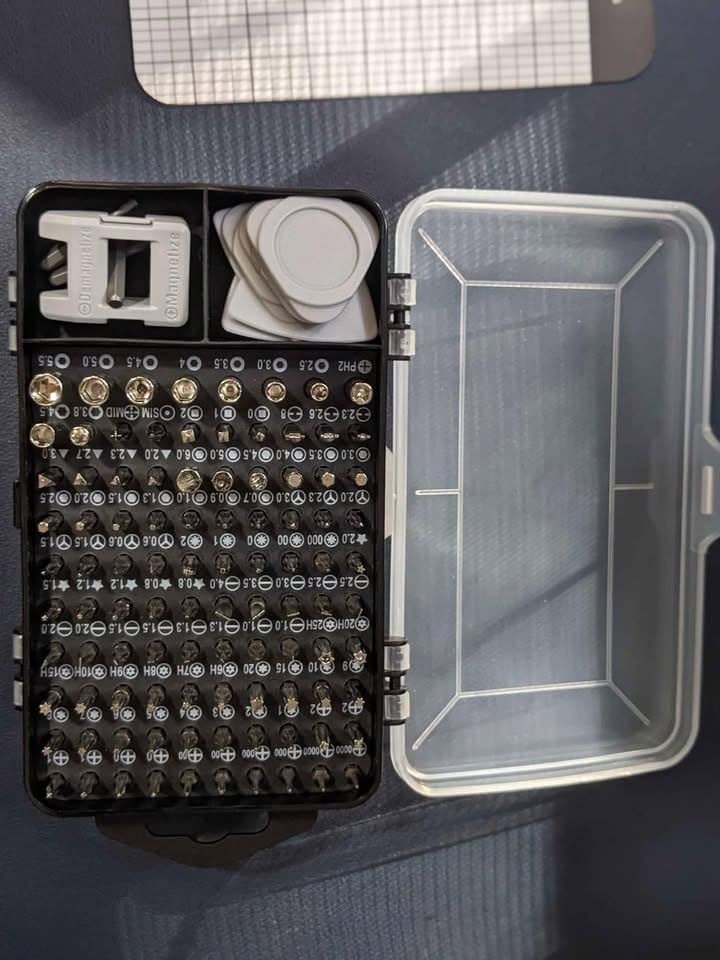 PC Building Tool Kit 140-IN-1: Computer Tool Kit for Repair & Assembly, Precision Screwdriver Set with Magnetic Bits for Laptop, iPhone, MacBook, PS4/5, Xbox, Game Console - Customer Photo 1