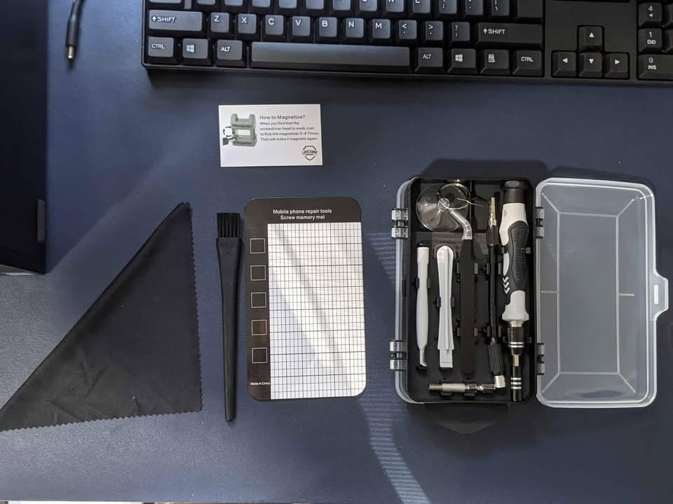 PC Building Tool Kit 140-IN-1: Computer Tool Kit for Repair & Assembly, Precision Screwdriver Set with Magnetic Bits for Laptop, iPhone, MacBook, PS4/5, Xbox, Game Console - Customer Photo 2