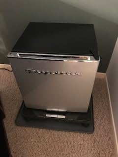 Frigidaire EFR182 1.6 cu ft Stainless Steel Mini Fridge. Perfect for Home or The Office. Platinum Series - Customer Photo 2