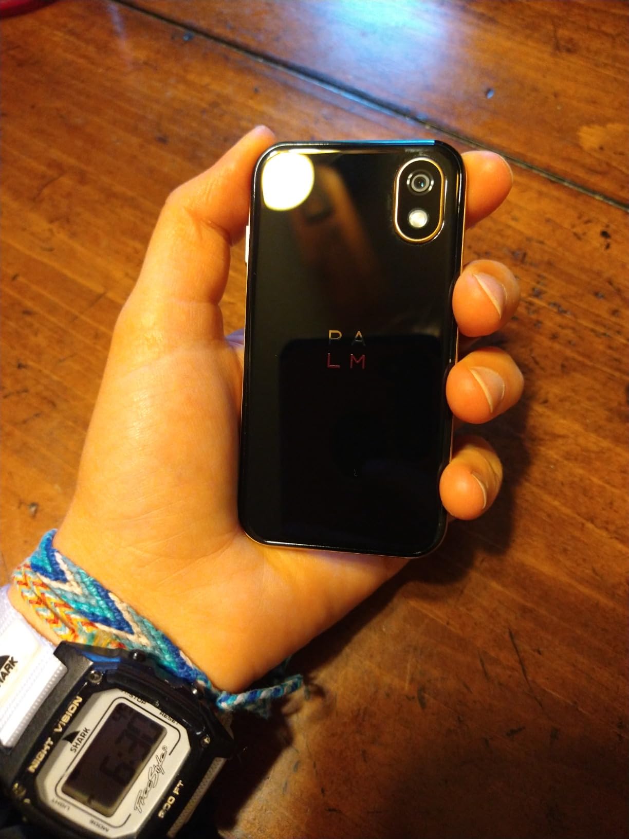 Palm Phone PVG100 (The Small Premium Unlocked Phone) with 32GB Memory and 12MP Camera (Gold) Customer Review Palm Phone PVG100 (The Small Premium Unlocked Phone) with 32GB Memory and 12MP Camera (Gold) - Customer Photo 2