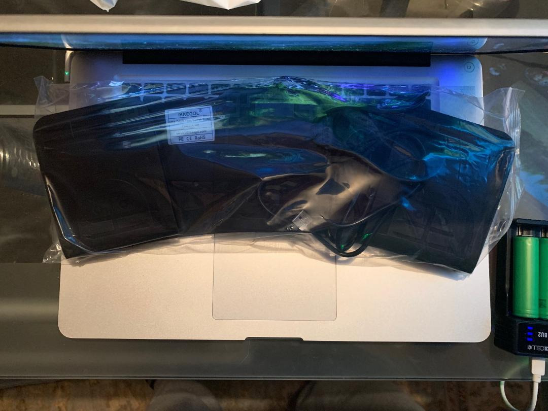 iKKEGOL Upgraded USB Triple Foot Pedal Switch Control 3 Three Key Footswitch Program Customized Computer Keyboard Mouse Game Action HID - Customer Photo 2