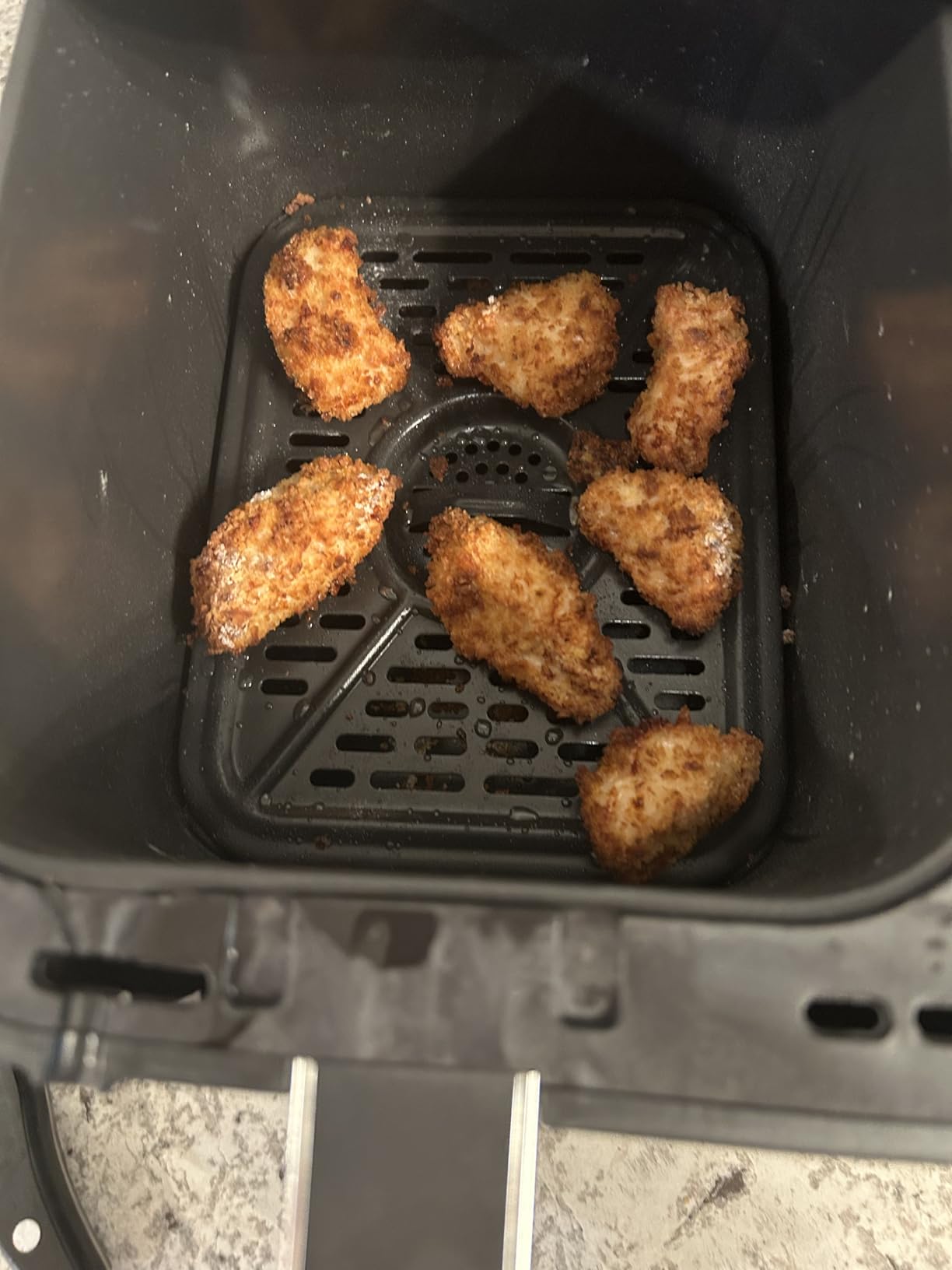 Ninja DZ201 Foodi 8 Quart 6-in-1 DualZone 2-Basket Air Fryer with 2 Independent Frying Baskets, Match Cook & Smart Finish to Roast, Broil, Dehydrate & More for Quick, Easy Meals, Grey - Customer Photo 1