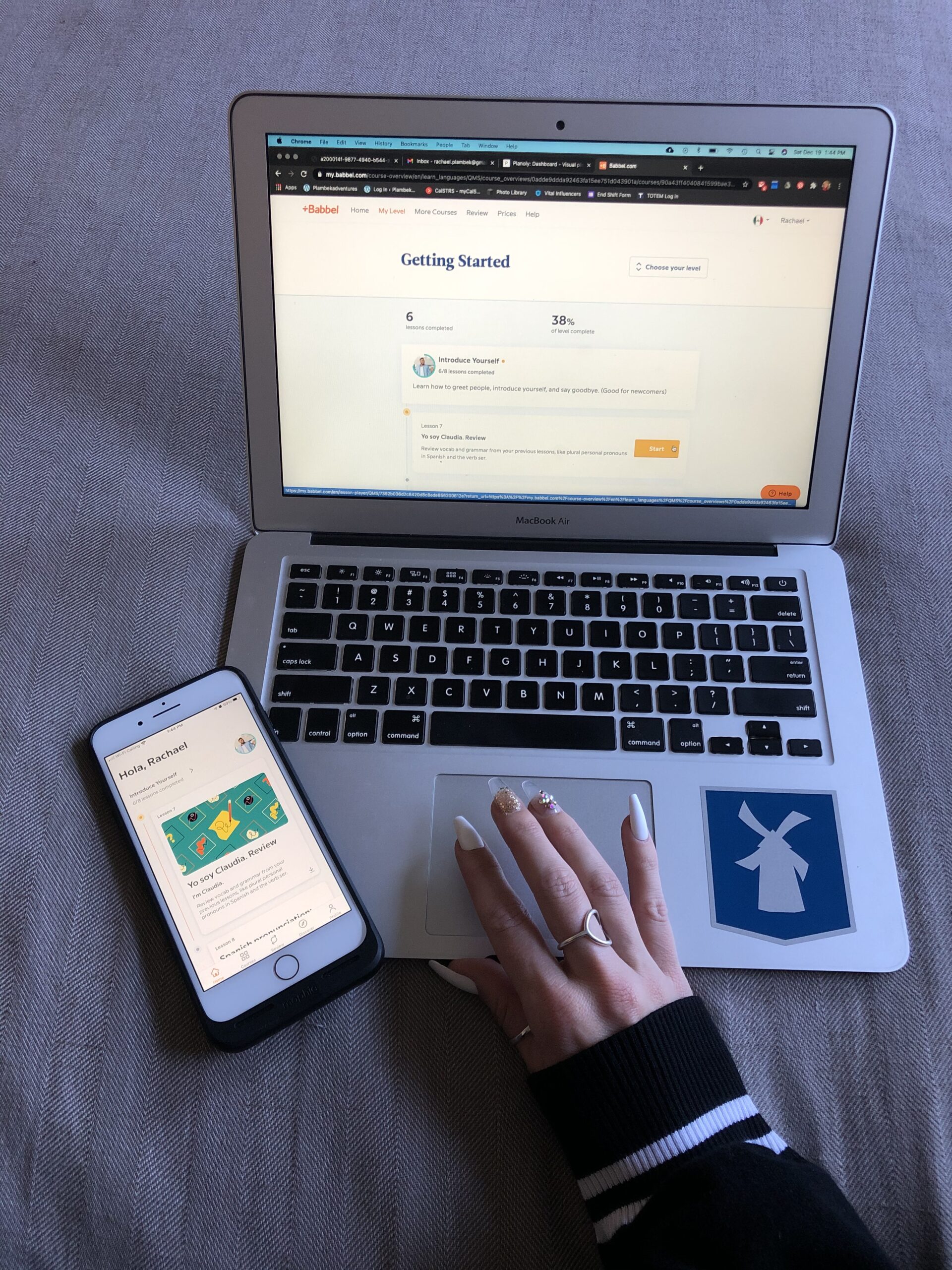 Babbel Language Learning Software - Learn to Speak Spanish, French, English, & More - All 14 Languages Included, Audio Lessons - Compatible with iOS, Android, Mac & PC (3 Month Subscription) - Customer Photo 2