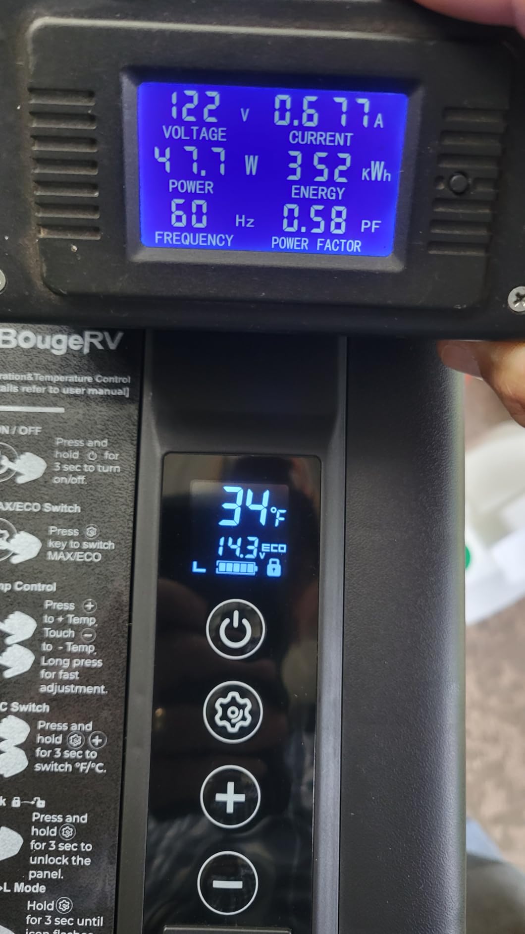 BougeRV 12 Volt Refrigerator 12V Car Fridge 30 Quart Portable Freezer Compressor Cooler Customer Review BougeRV 12 Volt Refrigerator 12V Car Fridge 30 Quart Portable Freezer Compressor Cooler - Customer Photo 1