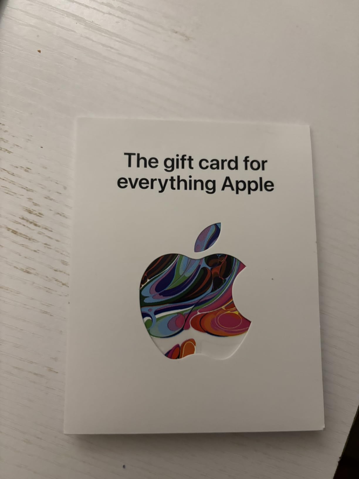 Apple Gift Card - App Store, iTunes, iPhone, iPad, AirPods, MacBook, accessories and more - Customer Photo 2