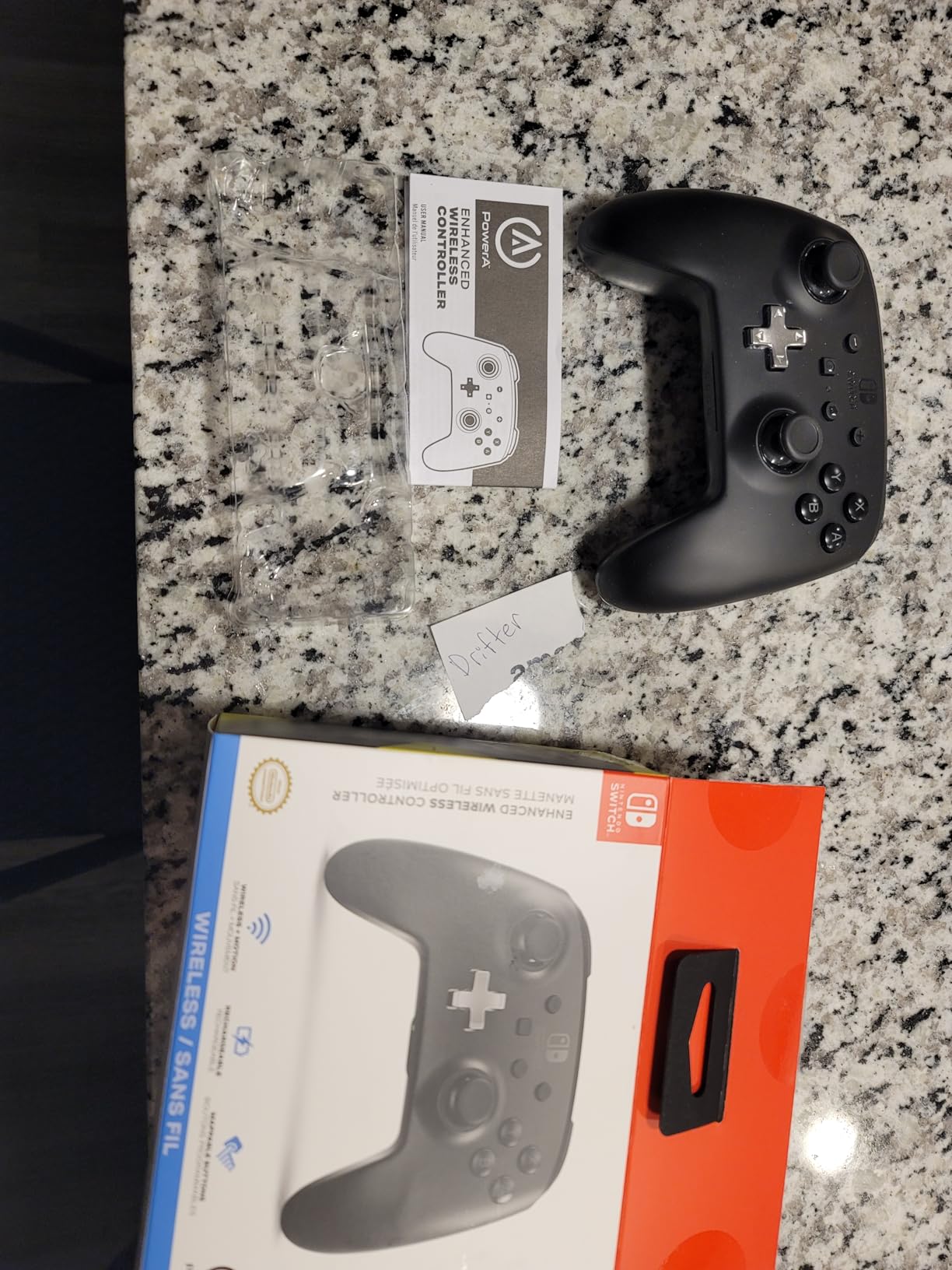 PowerA Enhanced Wireless Controller for Nintendo Switch / Switch 2 / Switch Lite / OLED Model - Black - Gamepad, game controller, Officially Licensed - Customer Photo 2