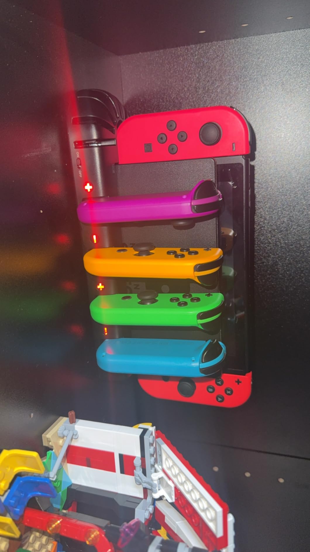 Switch Joycon Charging Dock Station Compatible with Nintendo Switch Accessories & OLED Model Joycons, KDD Joycon Controller Charger Docking Station with Upgraded 8 Game Storages, Gming Accessories Customer Review Switch Joycon Charging Dock Station Compatible with Nintendo Switch Accessories & OLED Model Joycons, KDD Joycon Controller Charger Docking Station with Upgraded 8 Game Storages, Gming Accessories - Customer Photo 1