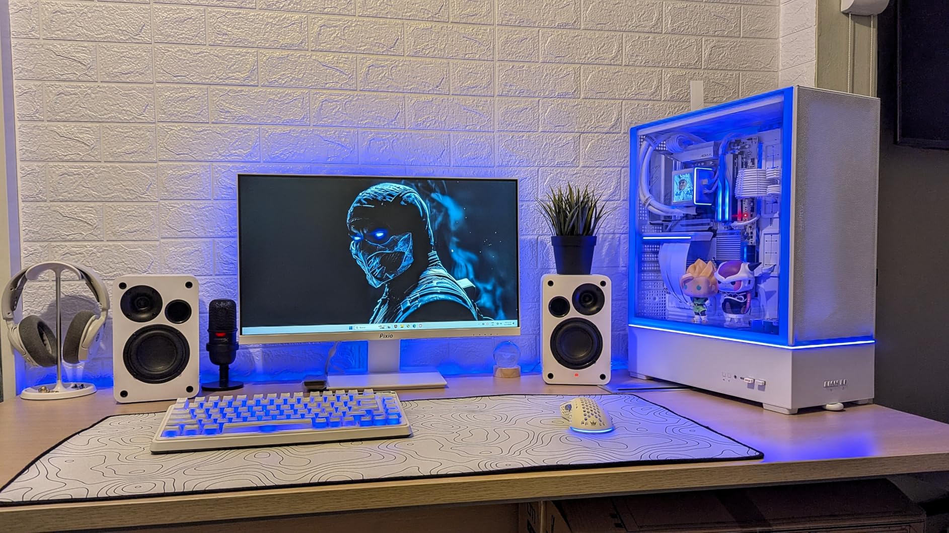 Pixio PX248 Prime V2 Black 24 inch 180Hz Refresh Rate FHD 1080p Resolution Fast-IPS Panel 1ms GTG Response Time Adaptive Sync LED Built-in Speakers Tilting Stand Gaming Monitor - Customer Photo 2