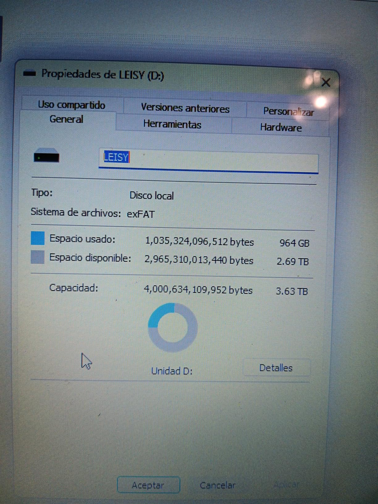Toshiba Canvio Flex 2TB Portable External Hard Drive USB-C USB 3.0, Silver for PC, Mac, & Tablet - HDTX120XSCAA - Customer Photo 1