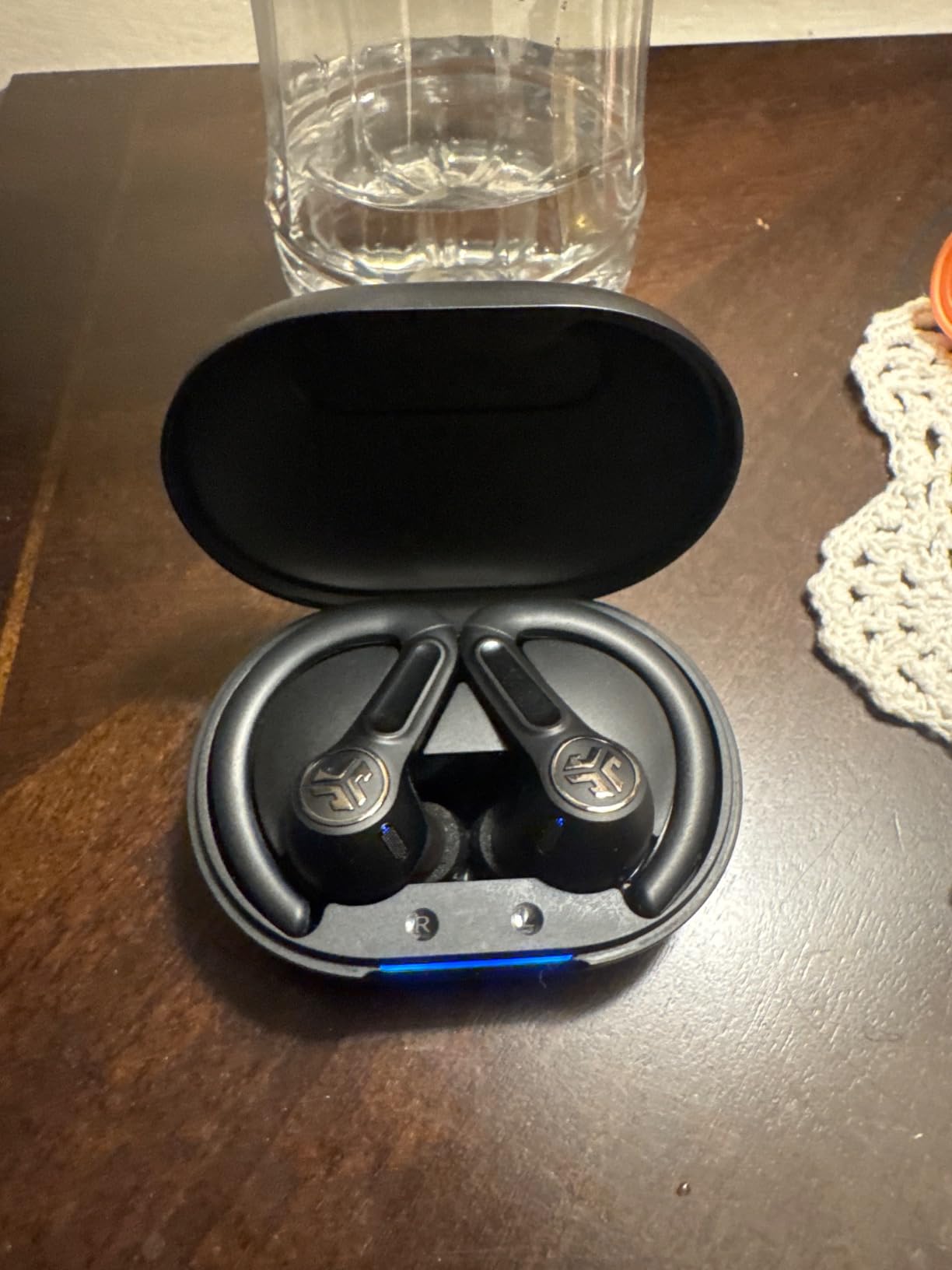 JLab Epic Air Sport ANC True Wireless Bluetooth 5 Earbuds, Headphones for Working Out, IP66 Sweatproof, 15-Hour Battery Life, 55-Hour Charging Case, Music Controls, 3 EQ Sound Settings Customer Review JLab Epic Air Sport ANC True Wireless Bluetooth 5 Earbuds, Headphones for Working Out, IP66 Sweatproof, 15-Hour Battery Life, 55-Hour Charging Case, Music Controls, 3 EQ Sound Settings - Customer Photo 1