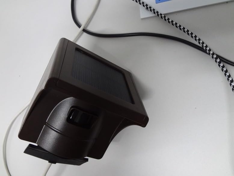 eMACROS Long Range Solar Wireless Driveway Alarm Outdoor Weather Resistant Motion Sensor & Detector-Security Alert System-Monitor & Protect Outside Property, Plug in to Use - Customer Photo 1