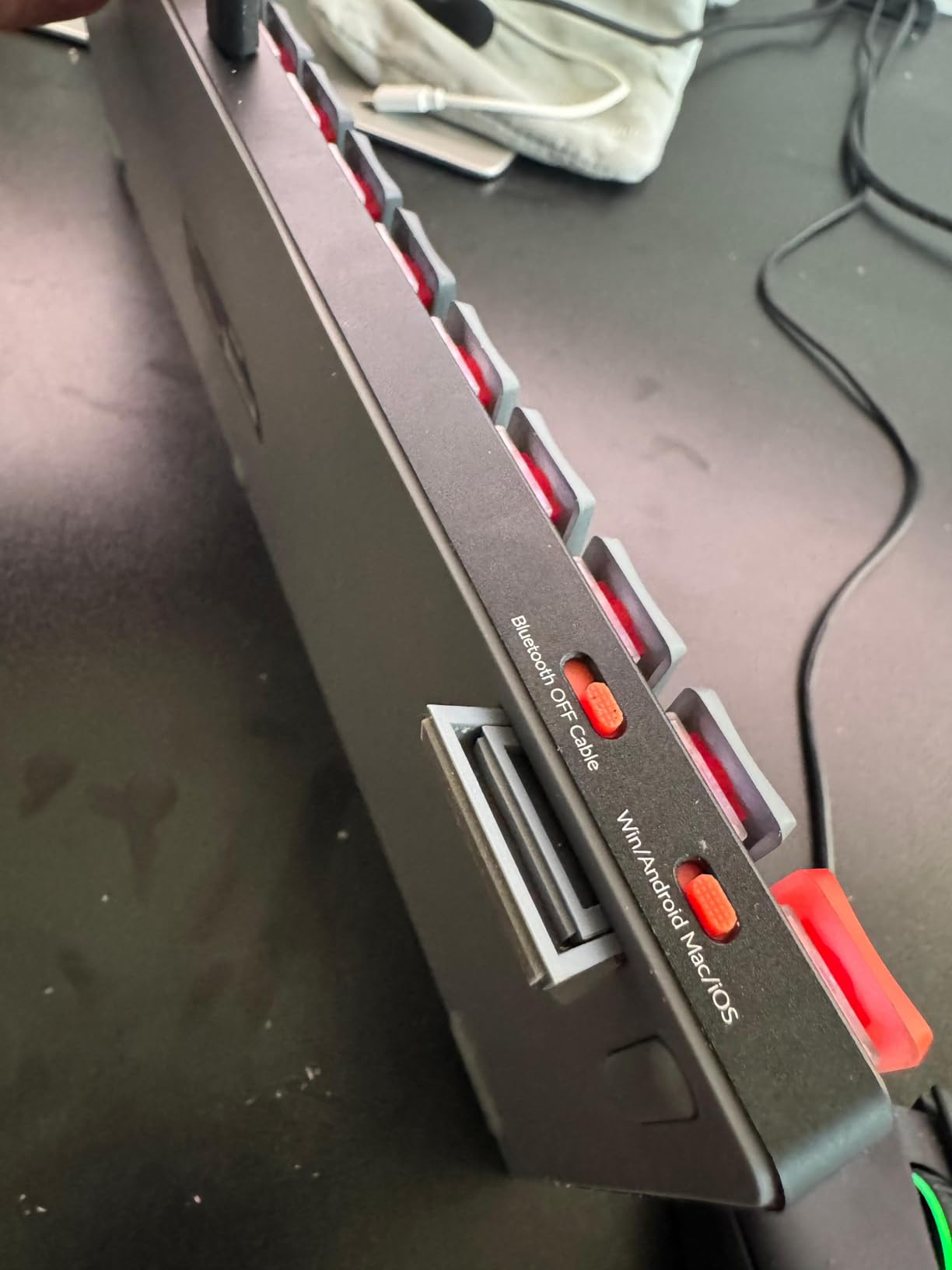 Keychron K3 Version 2, 84 Keys Ultra-Slim Wireless Bluetooth/USB Wired Mechanical Keyboard with White LED Backlit, Low-Profile Keychron Mechanical Brown Switch Compatible with Mac Windows - Customer Photo 1