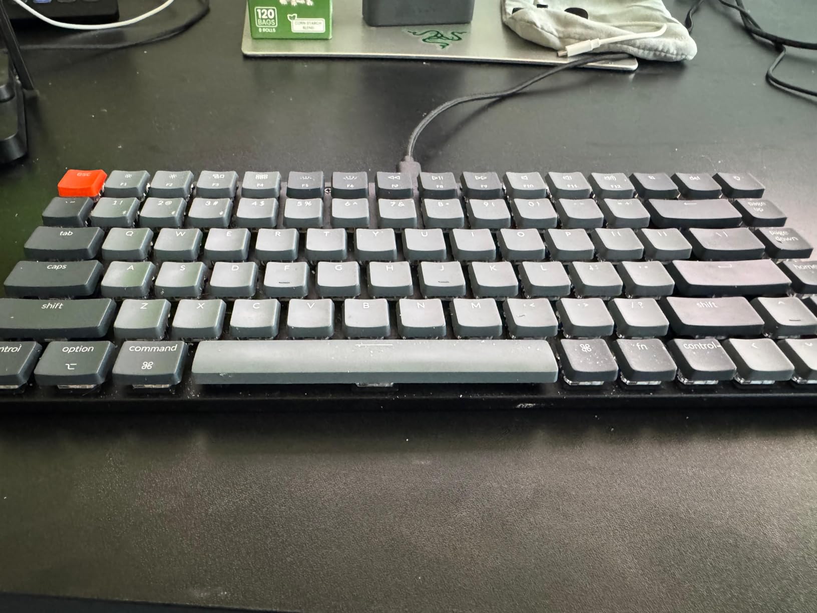 Keychron K3 Version 2, 84 Keys Ultra-Slim Wireless Bluetooth/USB Wired Mechanical Keyboard with White LED Backlit, Low-Profile Keychron Mechanical Brown Switch Compatible with Mac Windows - Customer Photo 2