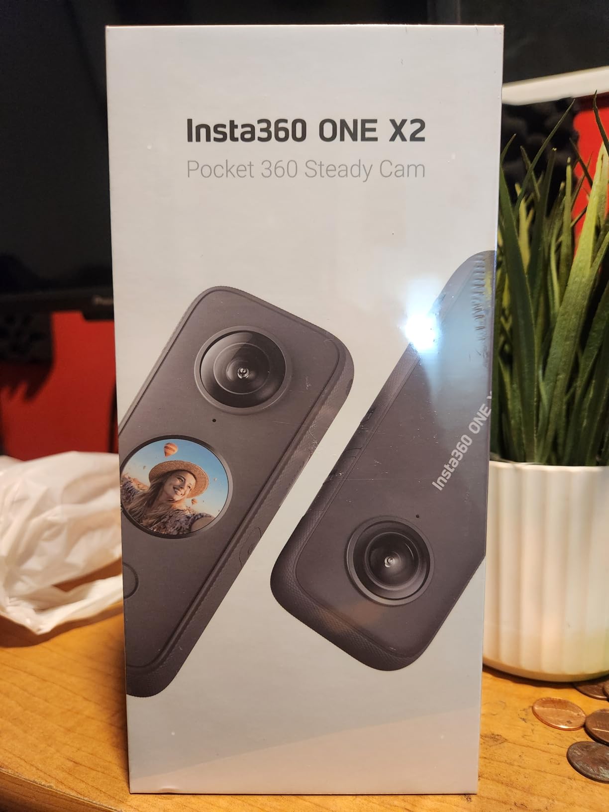 Insta360 ONE X2 360 Degree Waterproof Action Camera, 5.7K 360, Stabilization, Touch Screen, AI Editing, Live Streaming, Webcam, Voice Control - Customer Photo 1