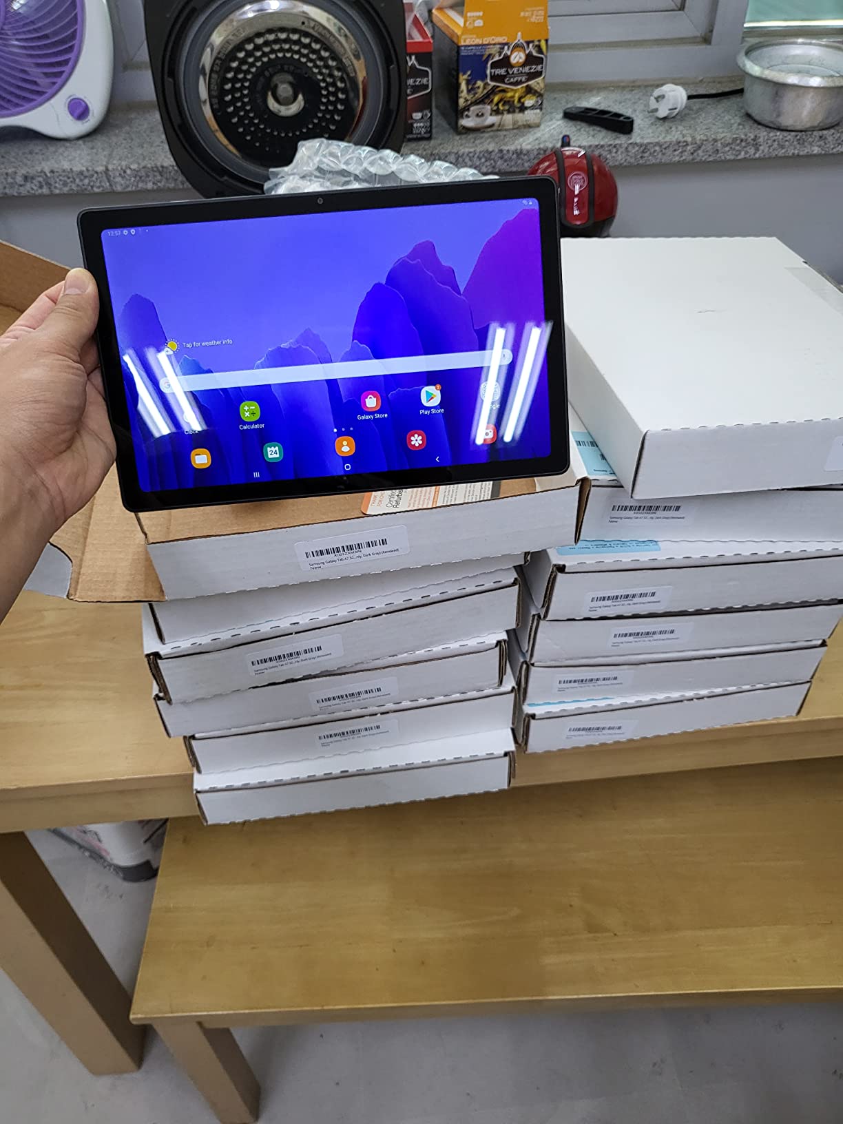 SAMSUNG Galaxy Tab A7 32GB 10.4-Inch Tablet (Wi-Fi Only, Dark Gray) (Renewed) Customer Review SAMSUNG Galaxy Tab A7 32GB 10.4-Inch Tablet (Wi-Fi Only, Dark Gray) (Renewed) - Customer Photo 1