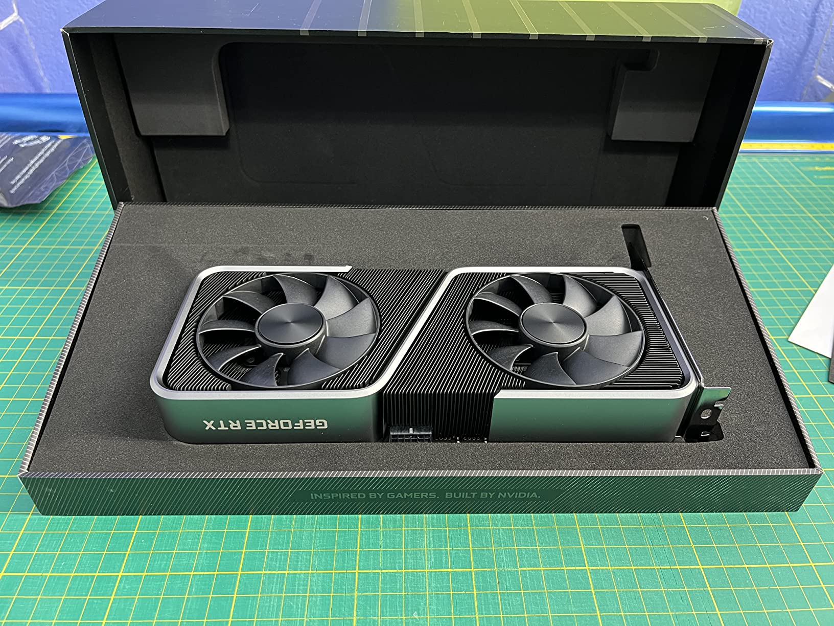 NVIDIA GeForce RTX 3070 8GB GDDR6 PCI Express 4.0 Graphics Card - Dark Platinum and Black Customer Review NVIDIA GeForce RTX 3070 8GB GDDR6 PCI Express 4.0 Graphics Card - Dark Platinum and Black - Customer Photo 2