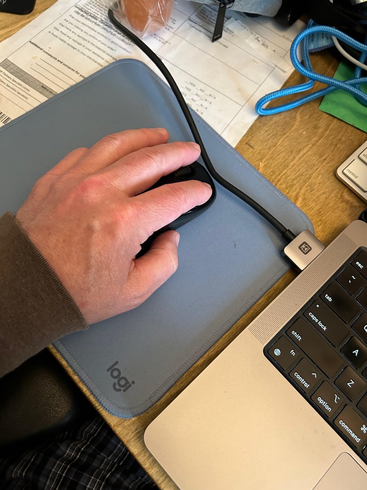 USB C Docking Station Dual Monitor for MacBook Pro, 15 in 2 USB C Laptop Docking Station Dual Monitor HDMI for MacBook Pro/Air with 2 4K HDMI Display, 6 USB A,USB C, SD&Micro SD,LAN, 87W PD 3.0 Customer Review USB C Docking Station Dual Monitor for MacBook Pro, 15 in 2 USB C Laptop Docking Station Dual Monitor HDMI for MacBook Pro/Air with 2 4K HDMI Display, 6 USB A,USB C, SD&Micro SD,LAN, 87W PD 3.0 - Customer Photo 4