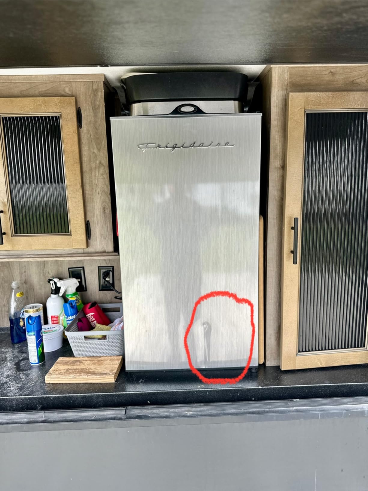 Frigidaire EFR321-AMZ 3.1 cu ft Stainless Steel Mini Fridge, Perfect for Home or The Office, Platinum Series - Customer Photo 2