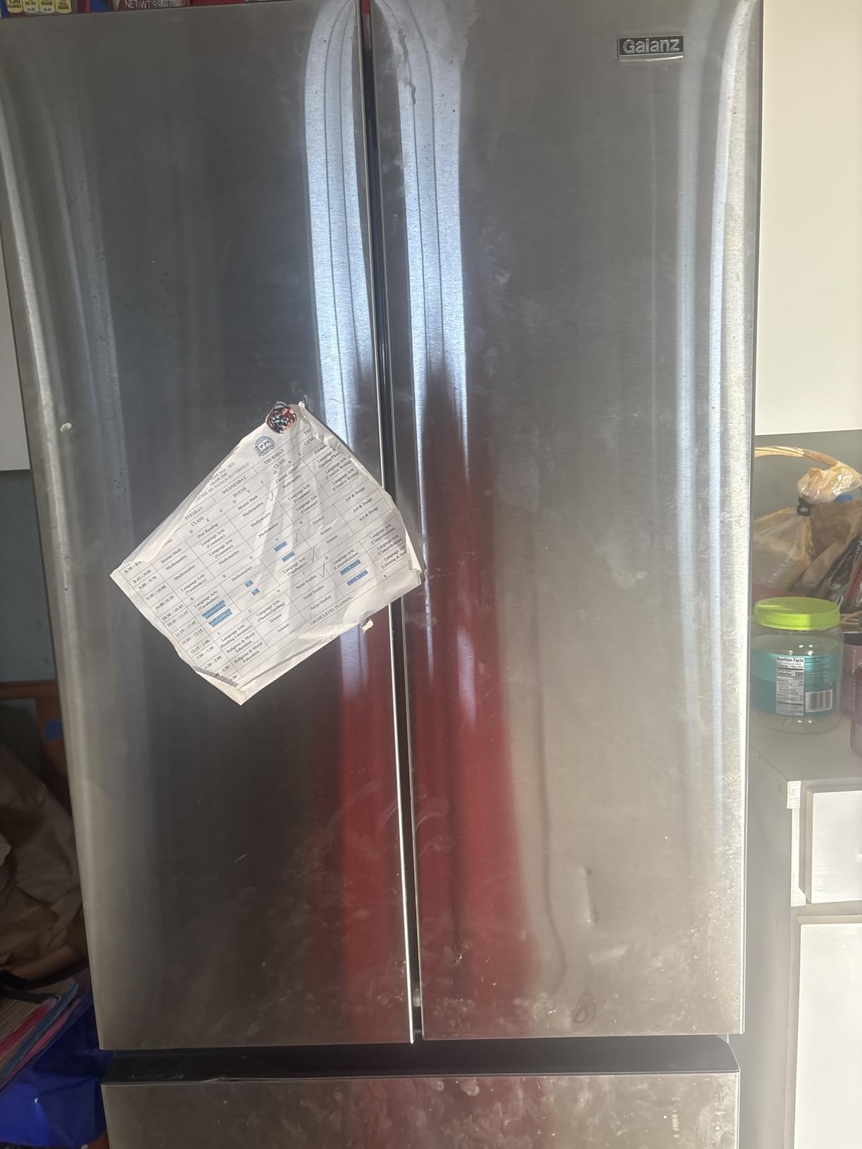 Galanz GLR18FS5S16 French Door Refrigerator with Installed Ice Maker and Bottom Freezer, Energy Star Certified - Customer Photo 1