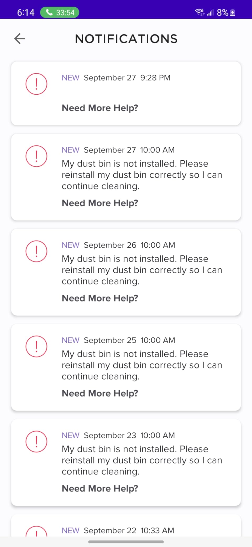 Shark AV2501AE AI Robot Vacuum with XL HEPA Self-Empty Base, Bagless, 60-Day Capacity, LIDAR Navigation, Perfect for Pet Hair, Compatible with Alexa, Wi-Fi Connected, Carpet & Hard Floor, Black - Customer Photo 3