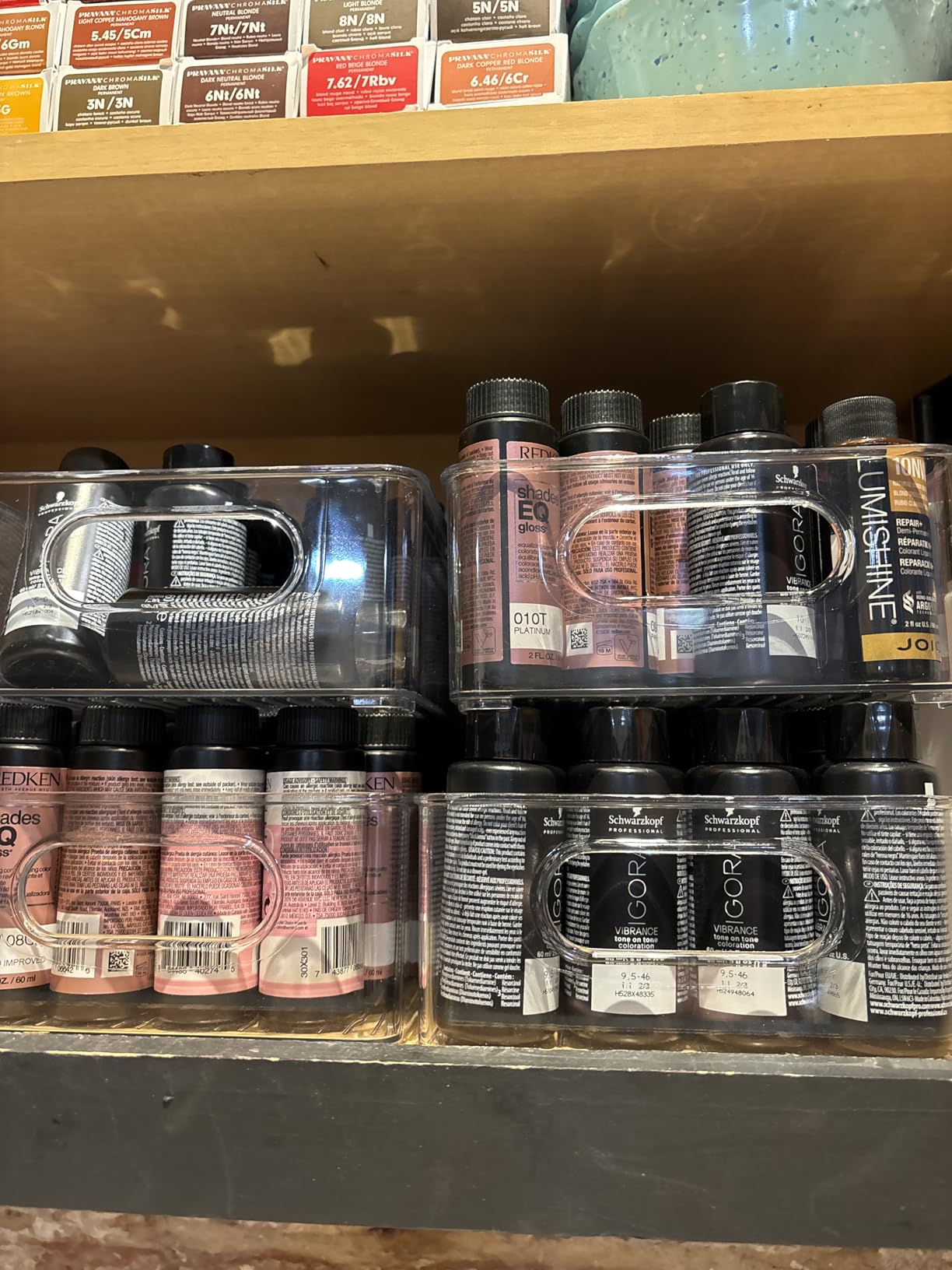 Stackable Refrigerator Organizer Bins, 6 Pack Clear Kitchen Organizer Container Bins with Handles and 20 PCS Plastic Bags for Pantry, Cabinets, Shelves, Drawer, Freezer - Food Safe, BPA Free 10