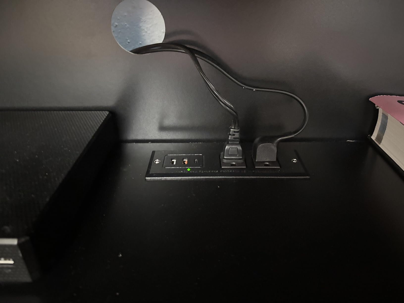 Tangkula Farmhouse TV Stand for TVs up to 50 Inch, Media Entertainment Center with Charging Station, USB & Type C Ports - Customer Photo 2