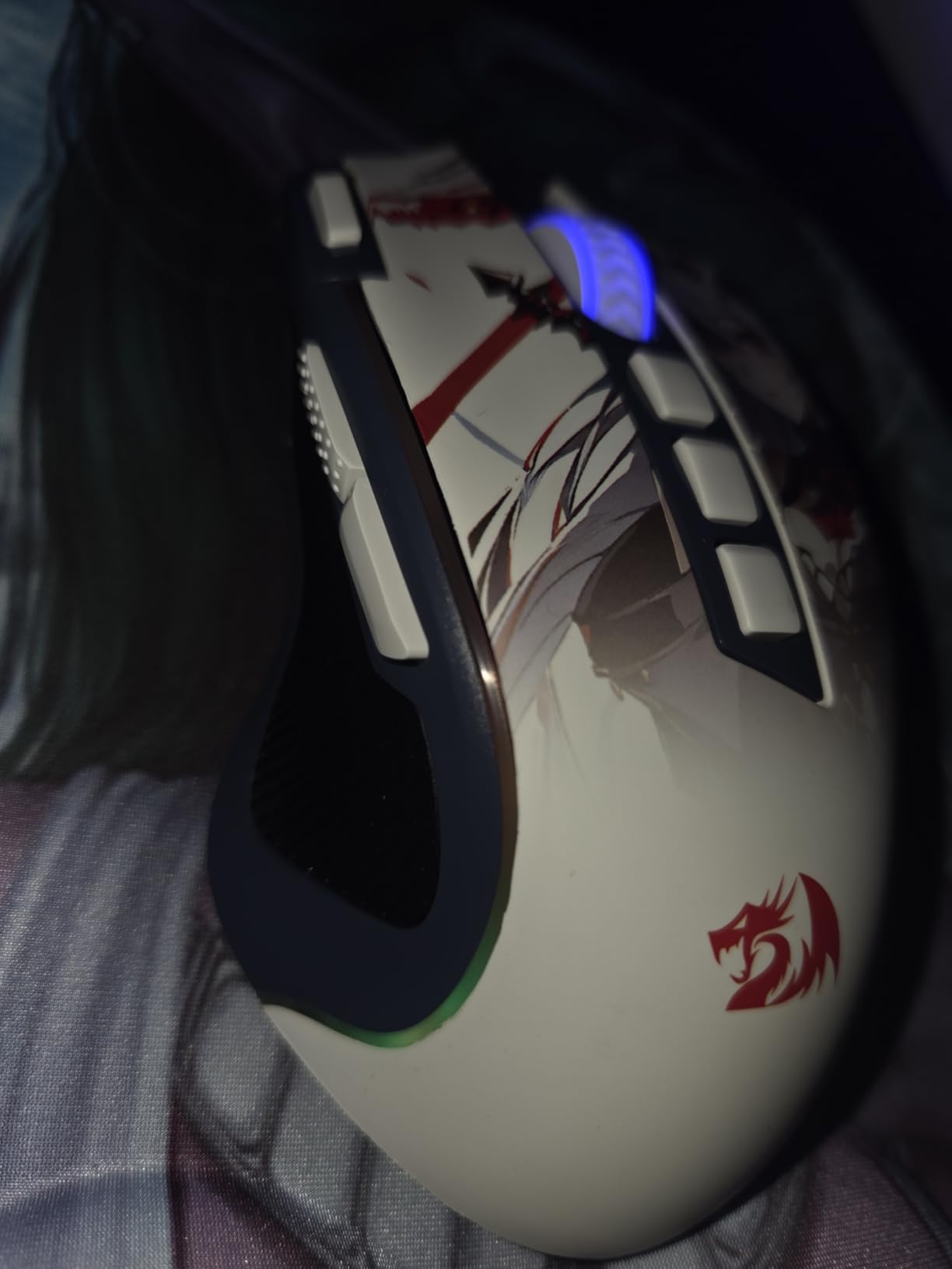 Redragon M612 Predator RGB Gaming Mouse, 8000 DPI Wired Optical Mouse with 11 Programmable Buttons & 5 Backlit Modes, Software Supports DIY Keybinds Rapid Fire Button customer photo 1