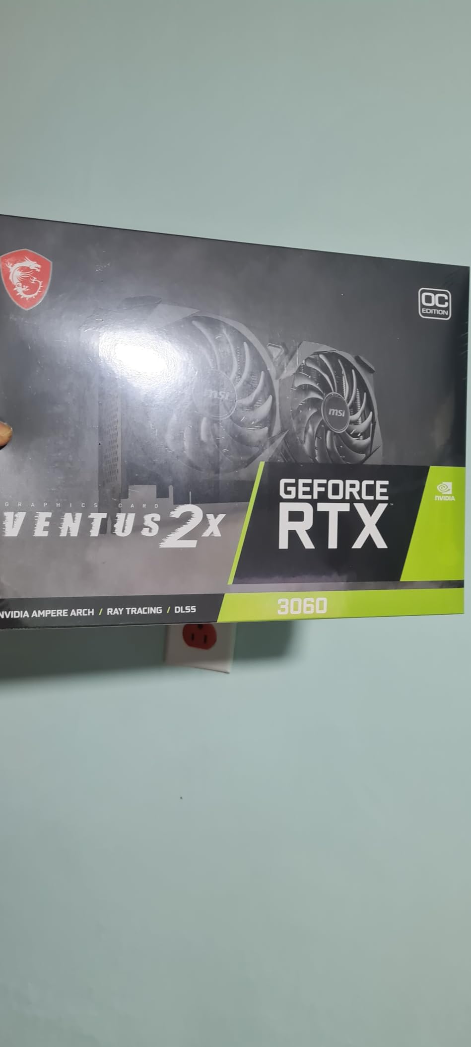 MSI Gaming GeForce RTX 3060 12GB 15 Gbps GDRR6 192-Bit HDMI/DP PCIe 4 Torx Twin Fan Ampere OC Graphics Card - Customer Photo 4
