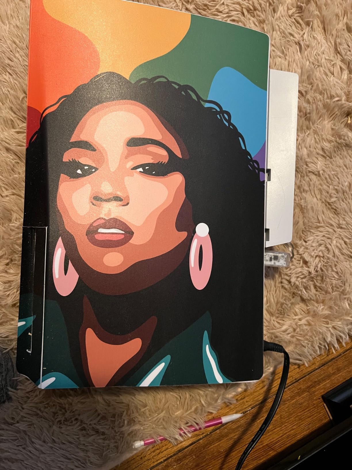 Custom Full Body PS5 Wrap Skin with Your Picture and Create Your Own Design,Custom Vinyl Skins Sticker for PS5 Disc Controller and Console - Customer Photo 2