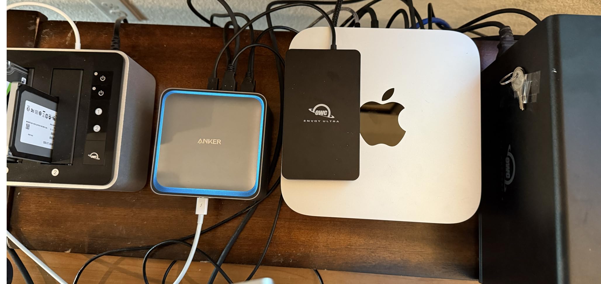 OWC 2TB Envoy Pro FX Portable Rugged External NVMe M.2 SSD Drive Thunderbolt 3, USB3.2 USB-C, up to 2800MB/s speeds, Drop/Shock Resistant Compatible with Mac and PC - Customer Photo 5