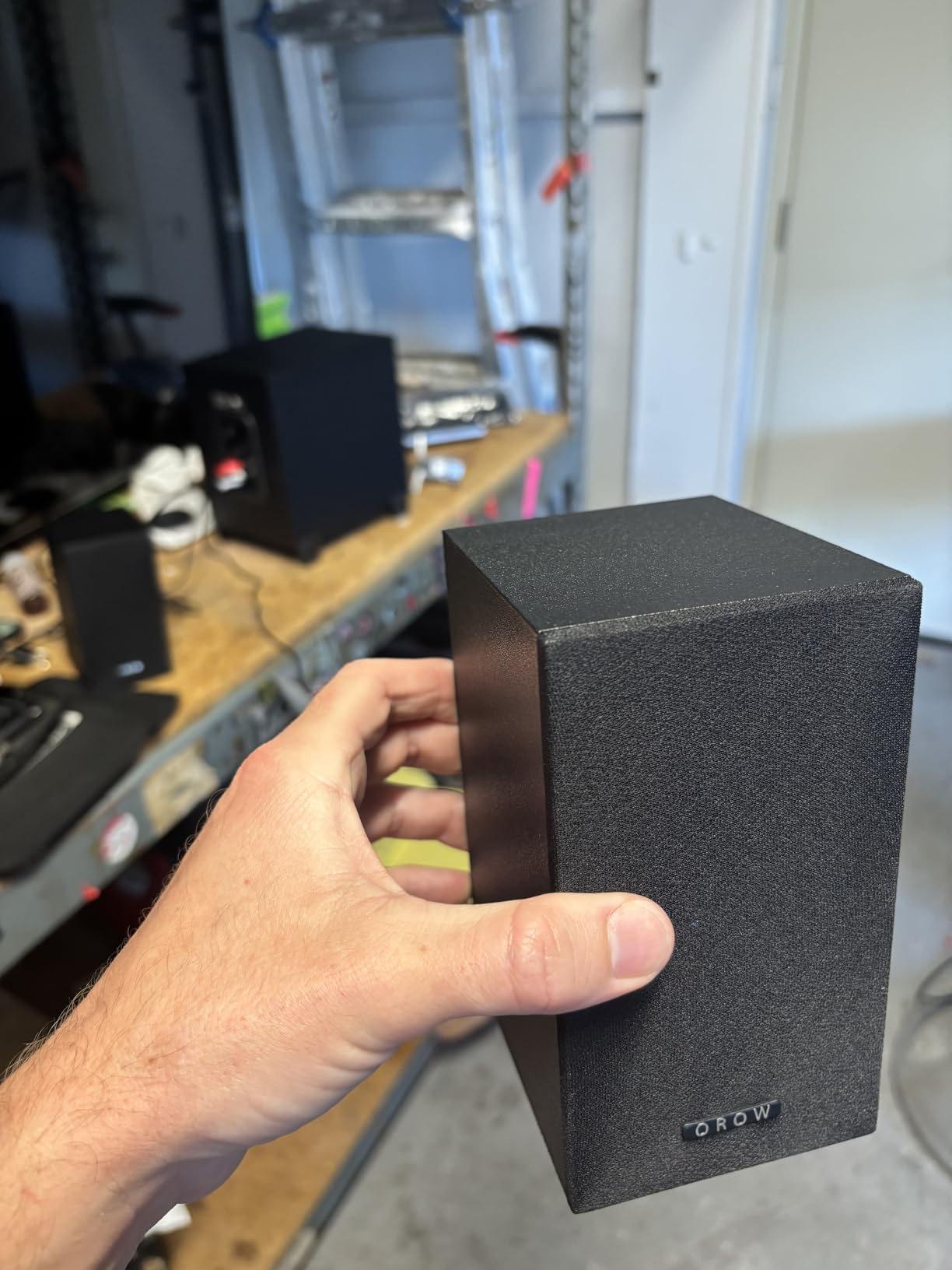 OROW S211 New USB-Powered 2.1 Multimedia Speakers System with Subwoofer,16W Computer Speakers,Strong Bass,3.5mm Audio Inputs,Great for PC/PS4/TV (Wooden) - Customer Photo 4