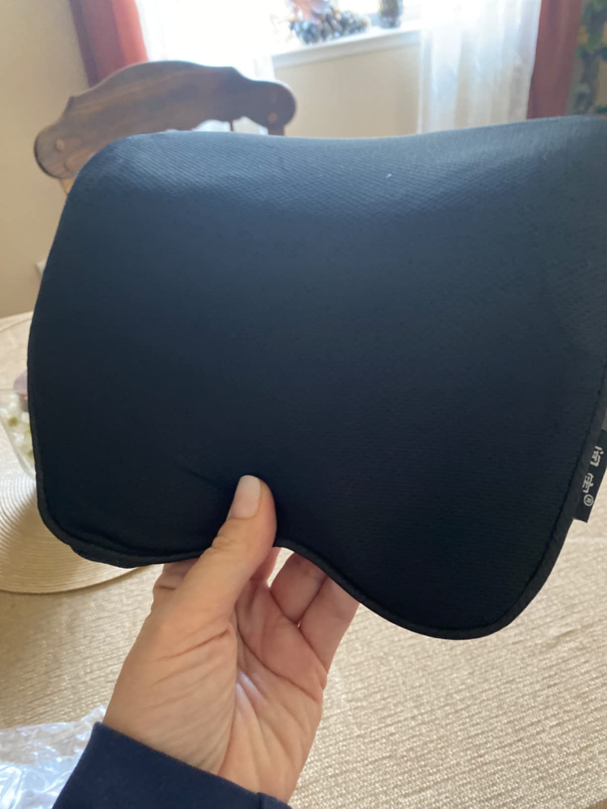 Car Seat Neck Pillow, Headrest Cushion Relieve Neck Pain for & Muscle Tension,100% Memory Foam Neck Support Head Pillow for Ergonomic Design - Customer Photo 3