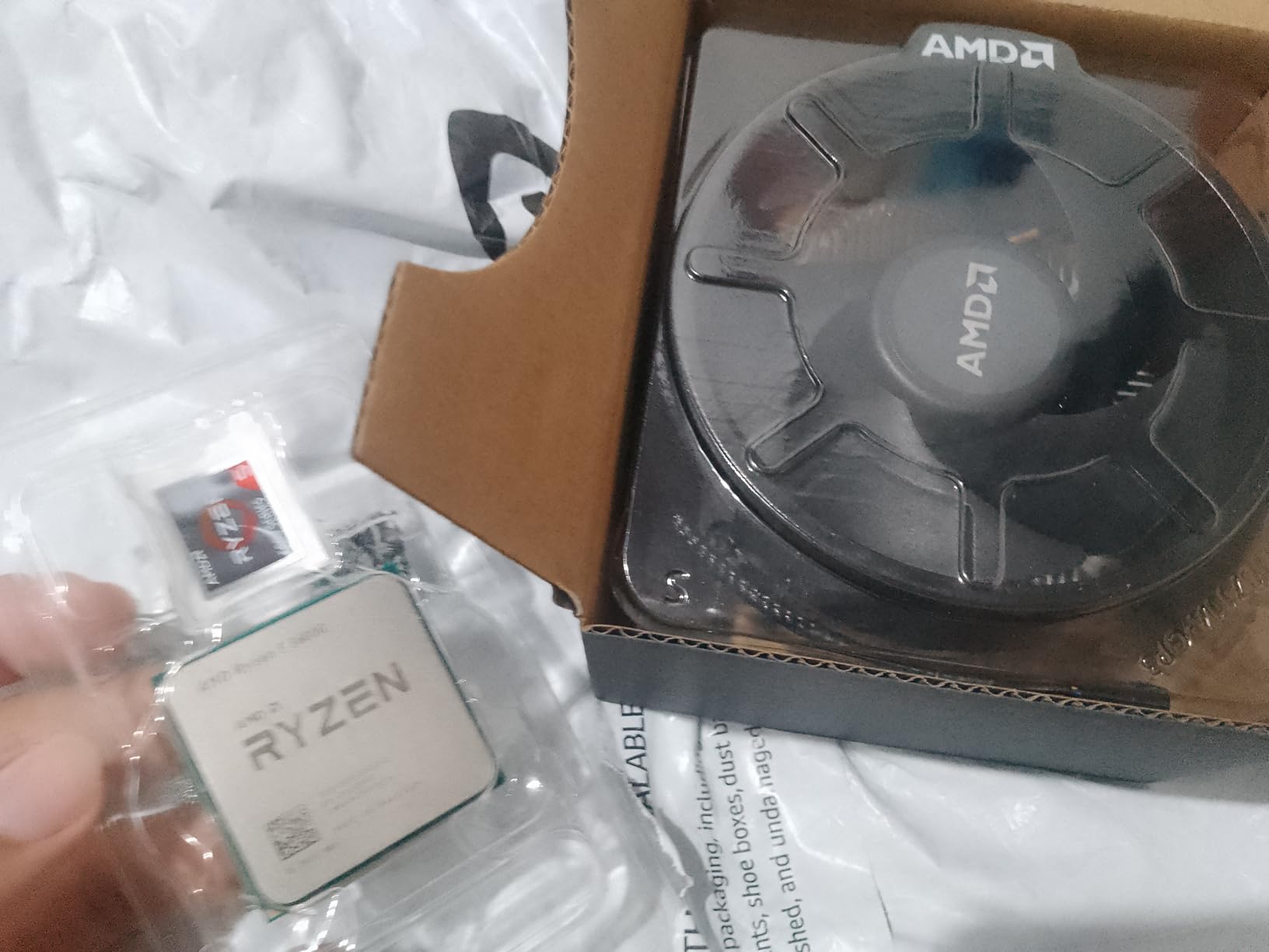 AMD Ryzen™ 5 5600G 6-Core 12-Thread Desktop Processor with Radeon™ Graphics Customer Review AMD Ryzen™ 5 5600G 6-Core 12-Thread Desktop Processor with Radeon™ Graphics - Customer Photo 3