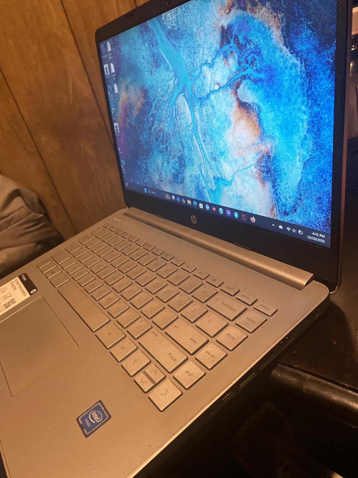 HP 14 Laptop, Intel Celeron N4020, 4 GB RAM, 64 GB Storage, 14-inch Micro-edge HD Display, Windows 11 Home, Thin & Portable, 4K Graphics, One Year of Microsoft 365 (14-dq0040nr, Snowflake White) - Customer Photo 2