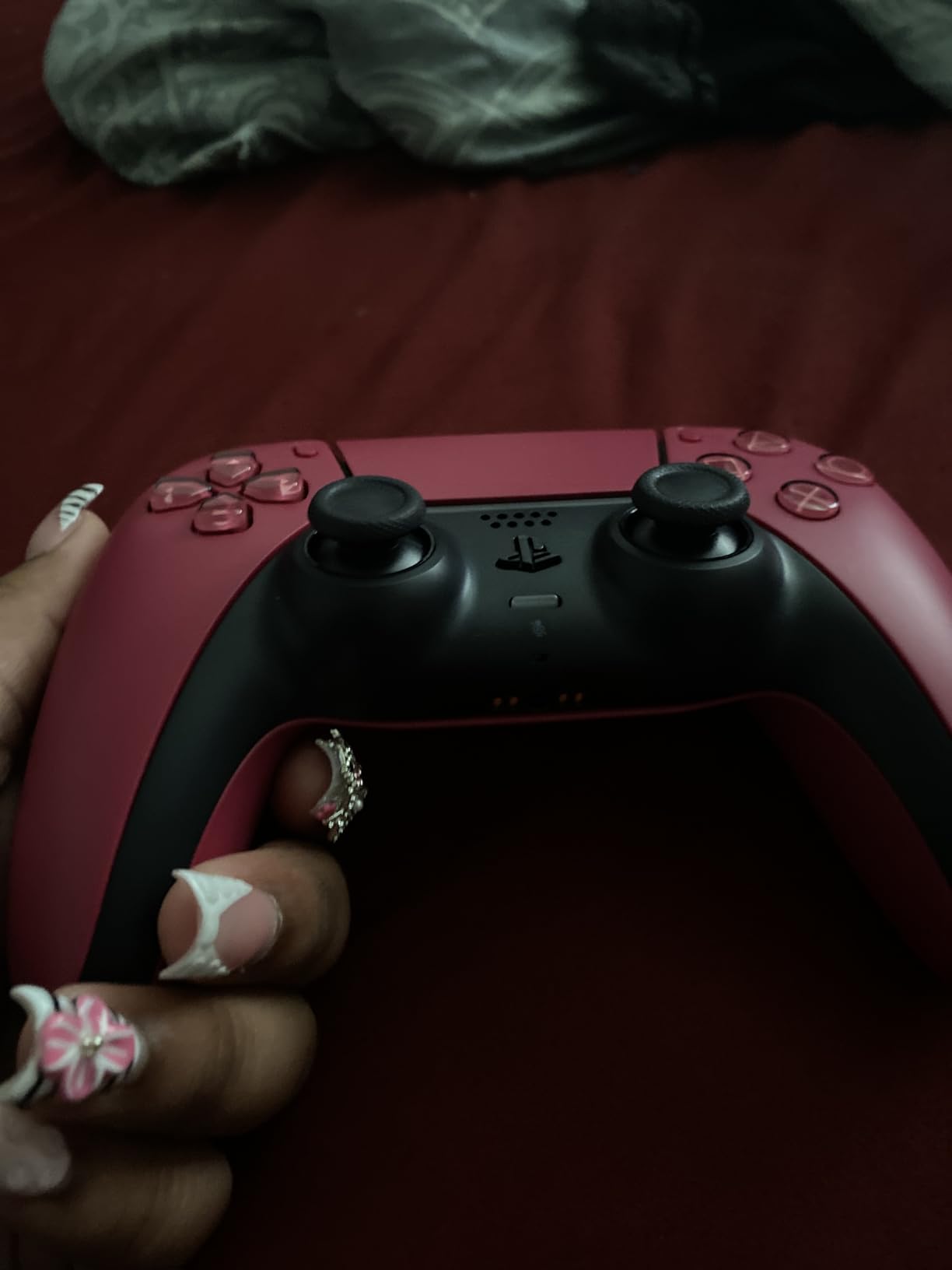 PlayStation DualSense Wireless Controller – Cosmic Red - Customer Photo 1